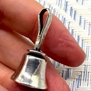 Bart Pass | Jewelry | Bart Pass Vintage Sterling Silver Bell Pendant ...